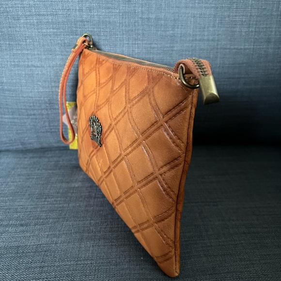 NWT PRATESI FIRENZE CROSSBODY SHOULDER BAG WRISTLET PURSE POUCH - Picture 4 of 14